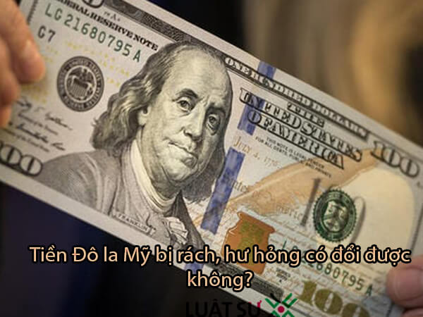Tiền Đô La Mỹ(USD) Bị Rách, Hư Hỏng Có Đổi Được Không? Và Ở Đâu?