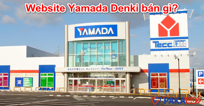 Website Yamada Denki bán gì?