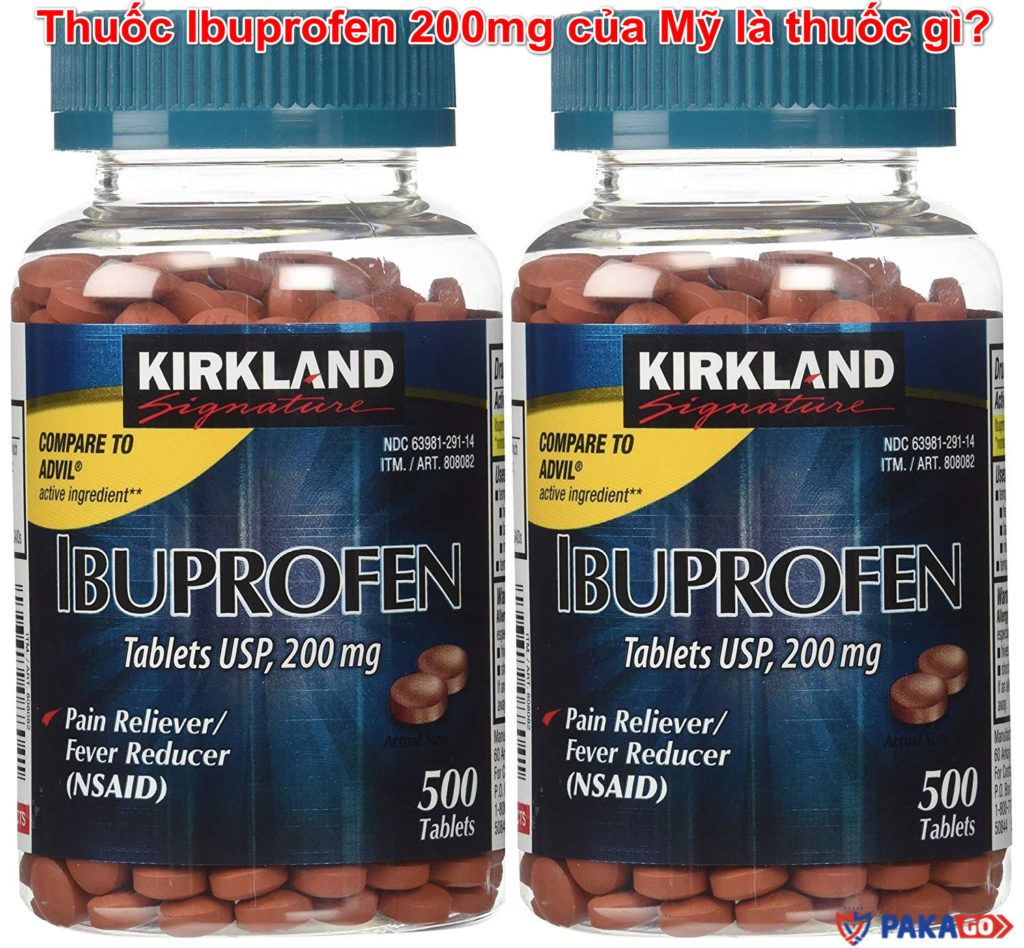 Thuốc Ibuprofen 200mg của Mỹ là thuốc gì?
