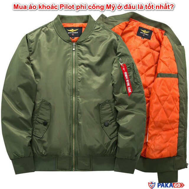Mua áo khoác Pilot phi công Mỹ ở đâu là tốt nhất?